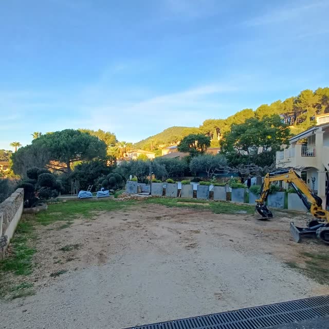 Terrassement de plateforme