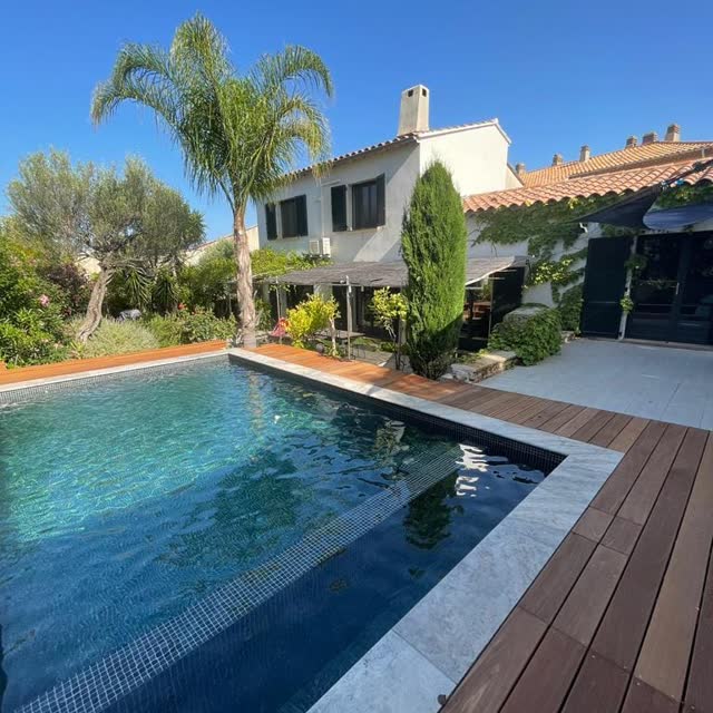 Piscine & terrasse bois