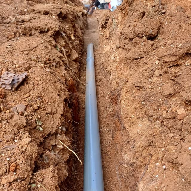 Tranchée & canalisation